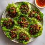 Thai Basil Beef Lettuce Wraps Recipe