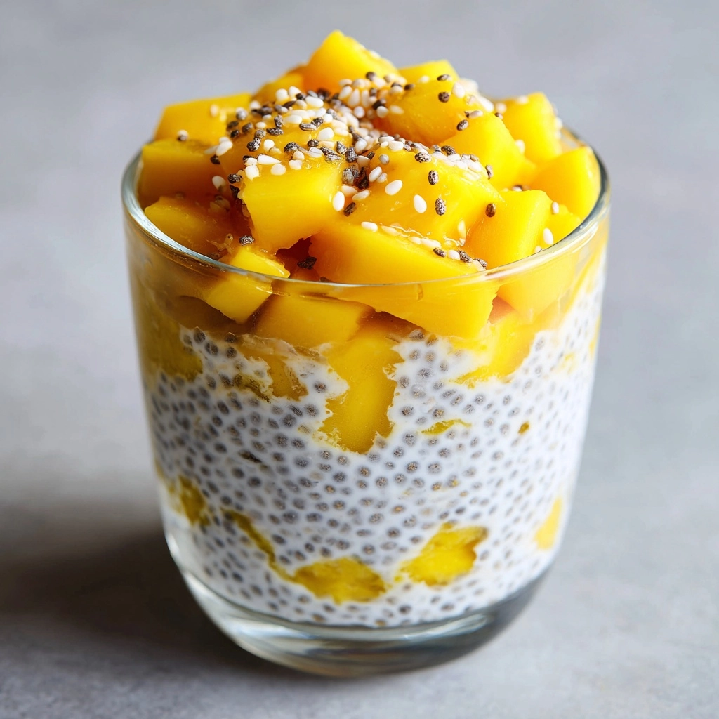 Tropical Chia Pudding Parfait Recipe - Recipe Image