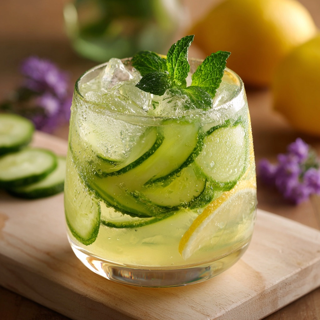 Cucumber Gin Fizz Pops Recipe
