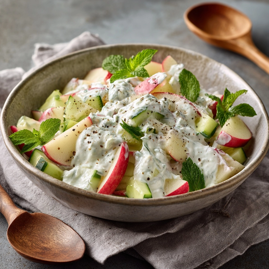 Apple Cucumber Salad Recipe - Recipe Image