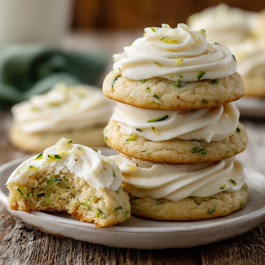 Zucchini Cookies with Cream Cheese Frosting Recipe
