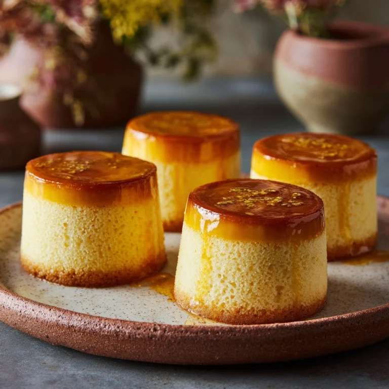 Mini Chinese Sponge Cakes Recipe