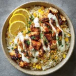 Street Corn Chicken Rice Bowl Recipe