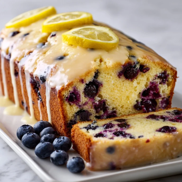 Lemon Blueberry Bread Recipe
