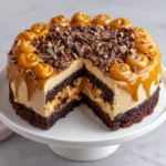 Chocolate Orange Cheesecake Layer Cake Recipe