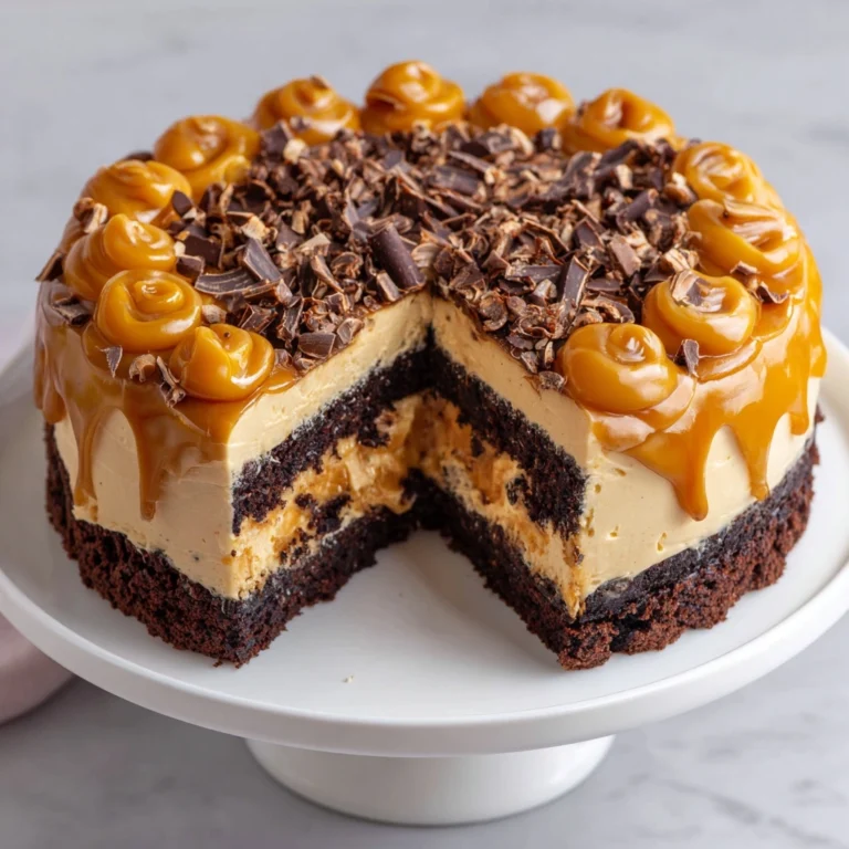 Chocolate Orange Cheesecake Layer Cake Recipe