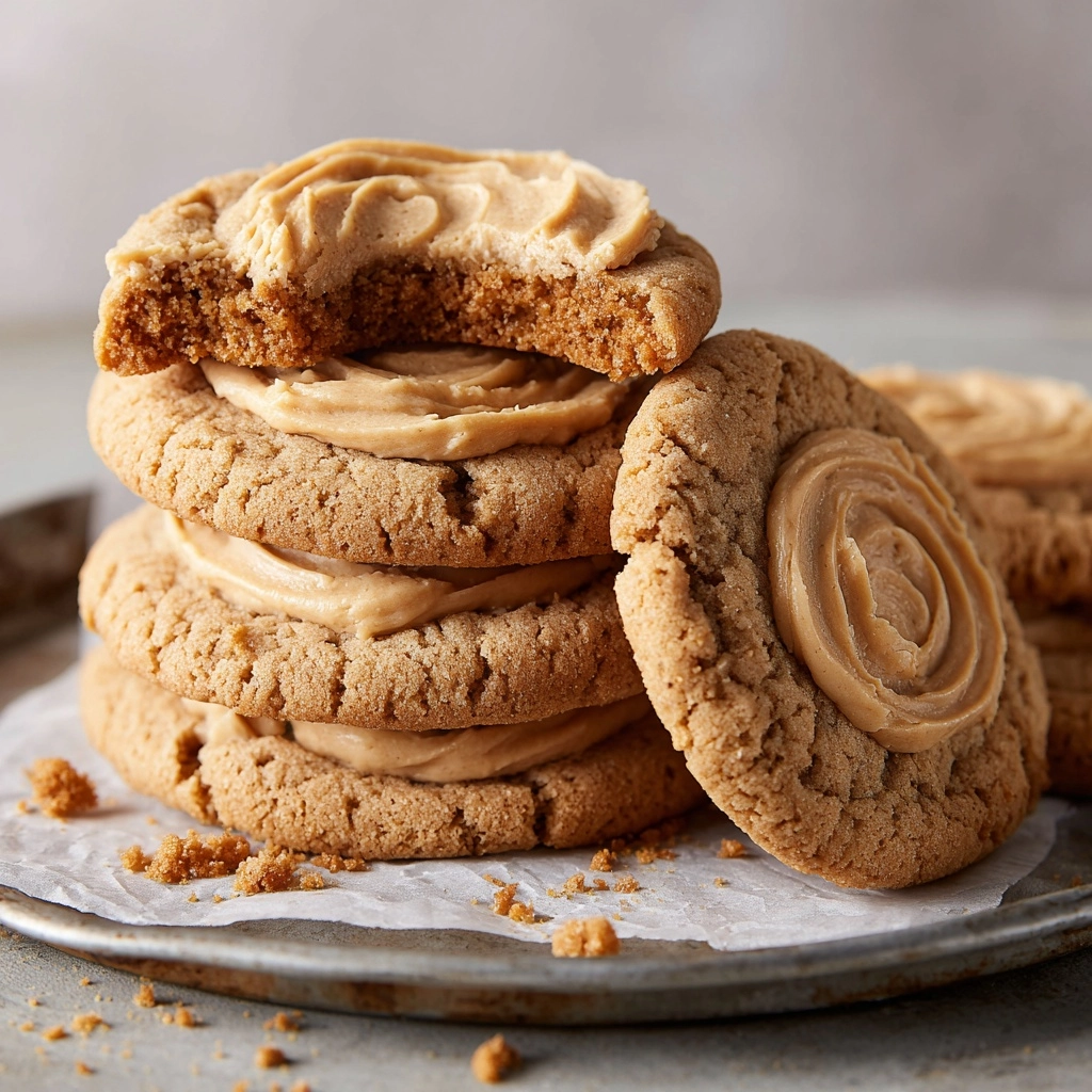 Cookie Butter Cheesecake Cookies Recipe - Recipe Image