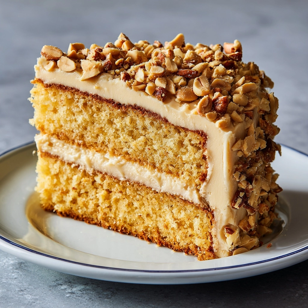 Old-Fashioned Peanut Butter Cake Recipe - Recipe Image