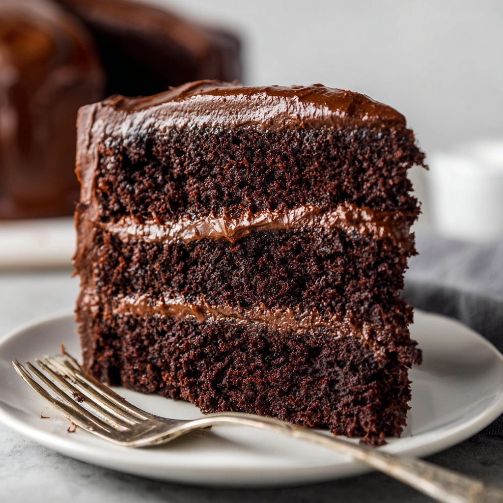 Homemade Chocolate Cake Recipe - Recipe Image