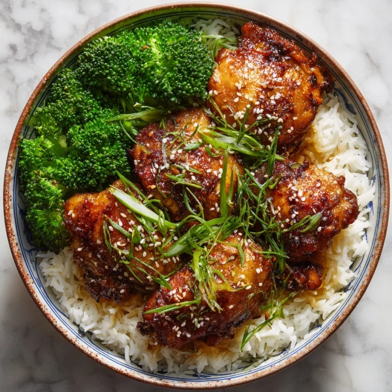 Soy Garlic Chicken Thighs Recipe