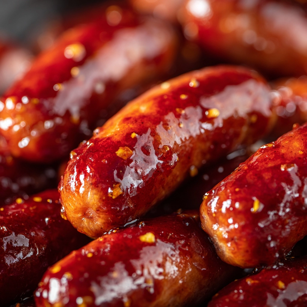 Hot Honey Garlic Lil Smokies Recipe - Recipe Image