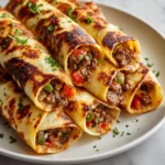 Ground Beef Tortilla Wraps Recipe