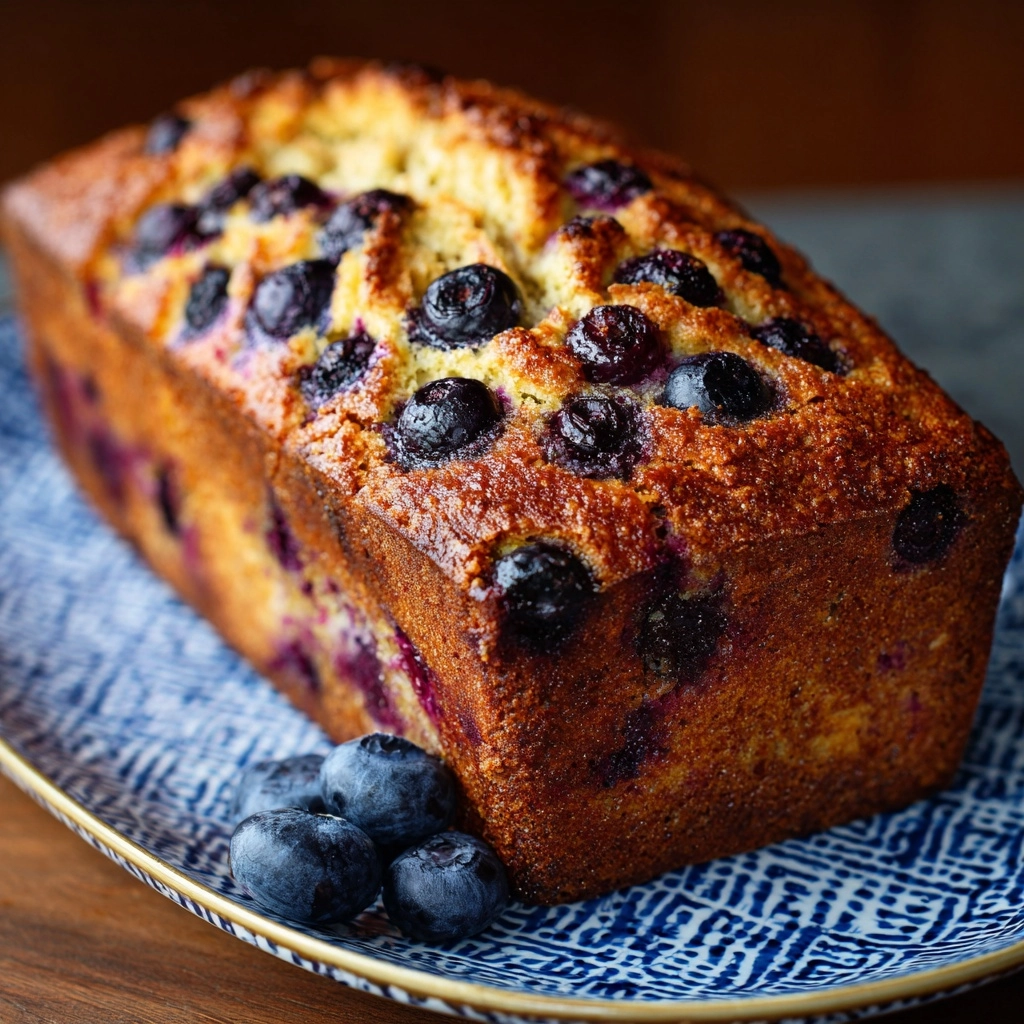Blueberry Banana Bread Recipe - Recipe Image