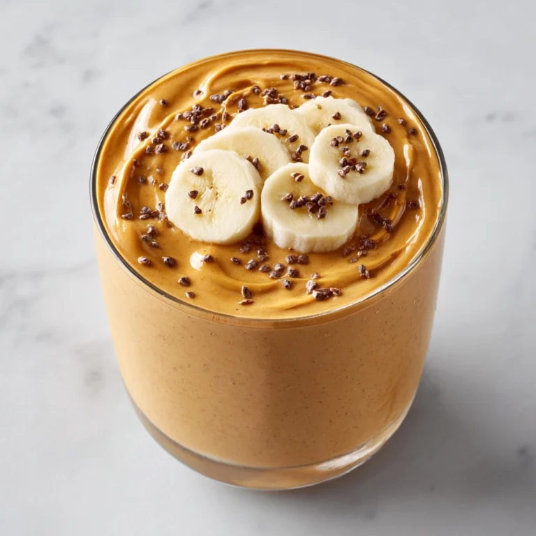 Peanut Butter Banana Smoothie Recipe