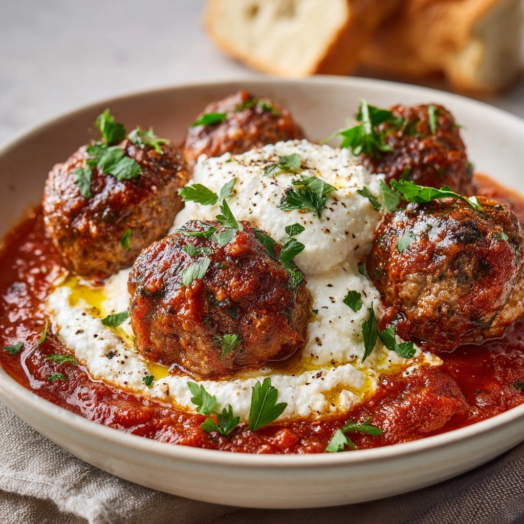 Ricotta Meatballs Recipe - Recipe Image