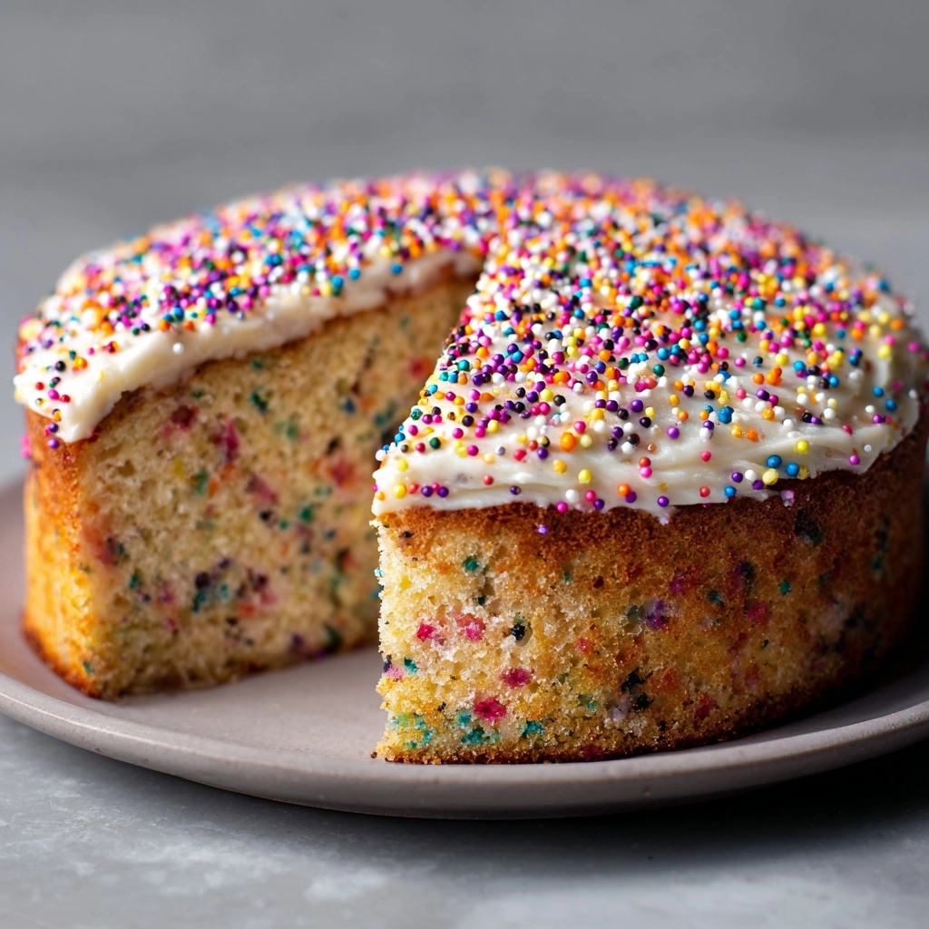 Funfetti Cookie Cake Recipe - Recipe Image