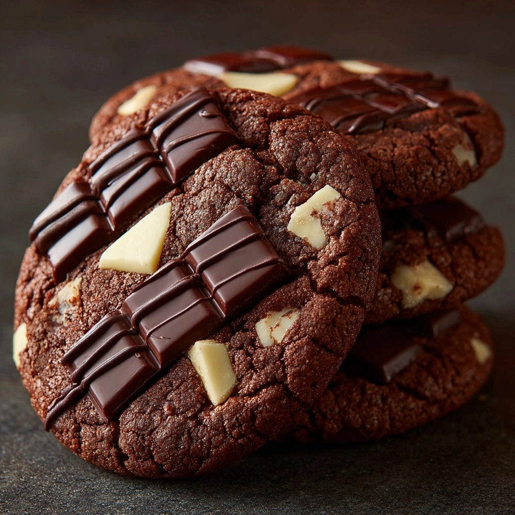 Chocolate Andes Mint Cookies Recipe - Recipe Image