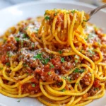 TikTok Spaghetti Recipe