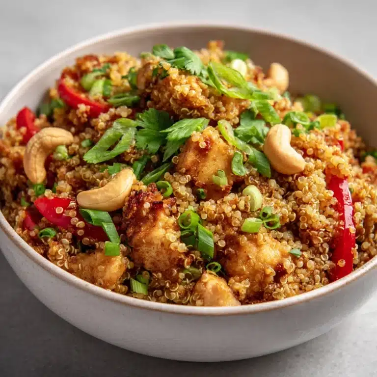 Cashew Chicken Quinoa Bake Recipe