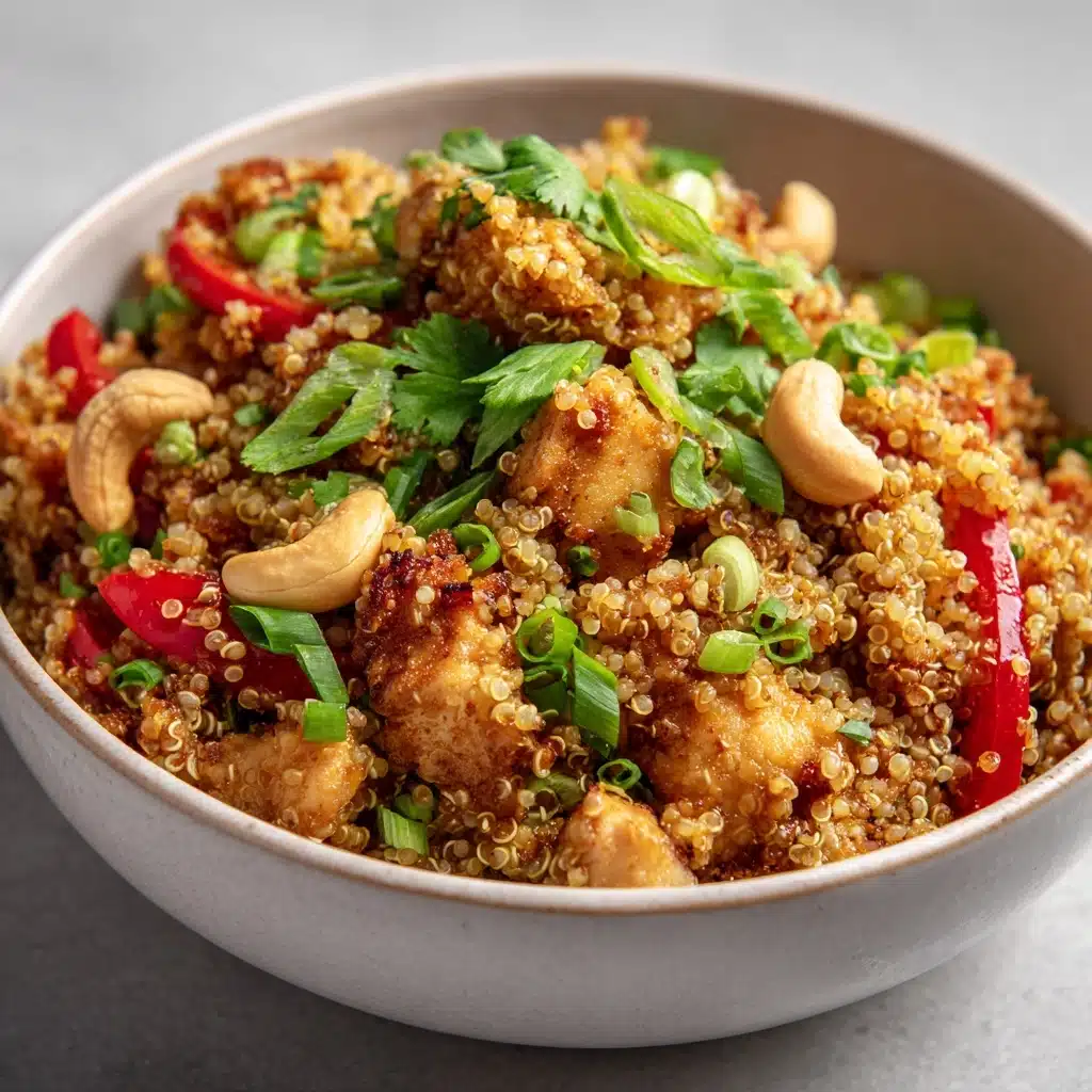 Cashew Chicken Quinoa Bake Recipe