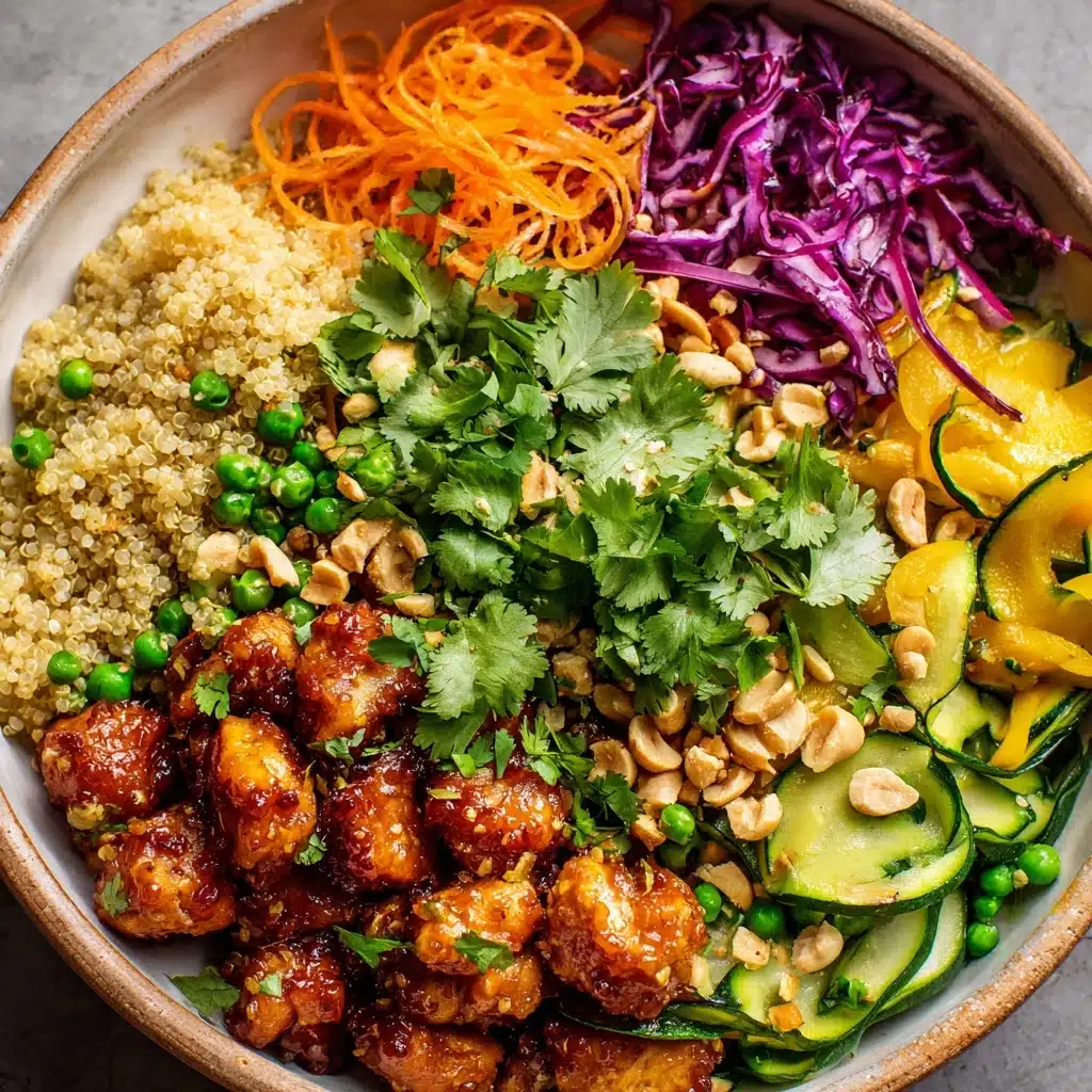 Healthy Thai Coconut Quinoa Bowls Recipe - Recipe Image