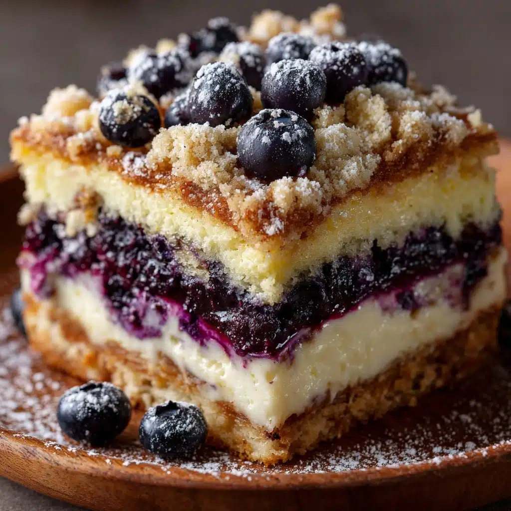 Blueberry Sour Cream Coffee Cake Recipe