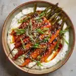 Swicy Gochujang Carrots on Yogurt Recipe