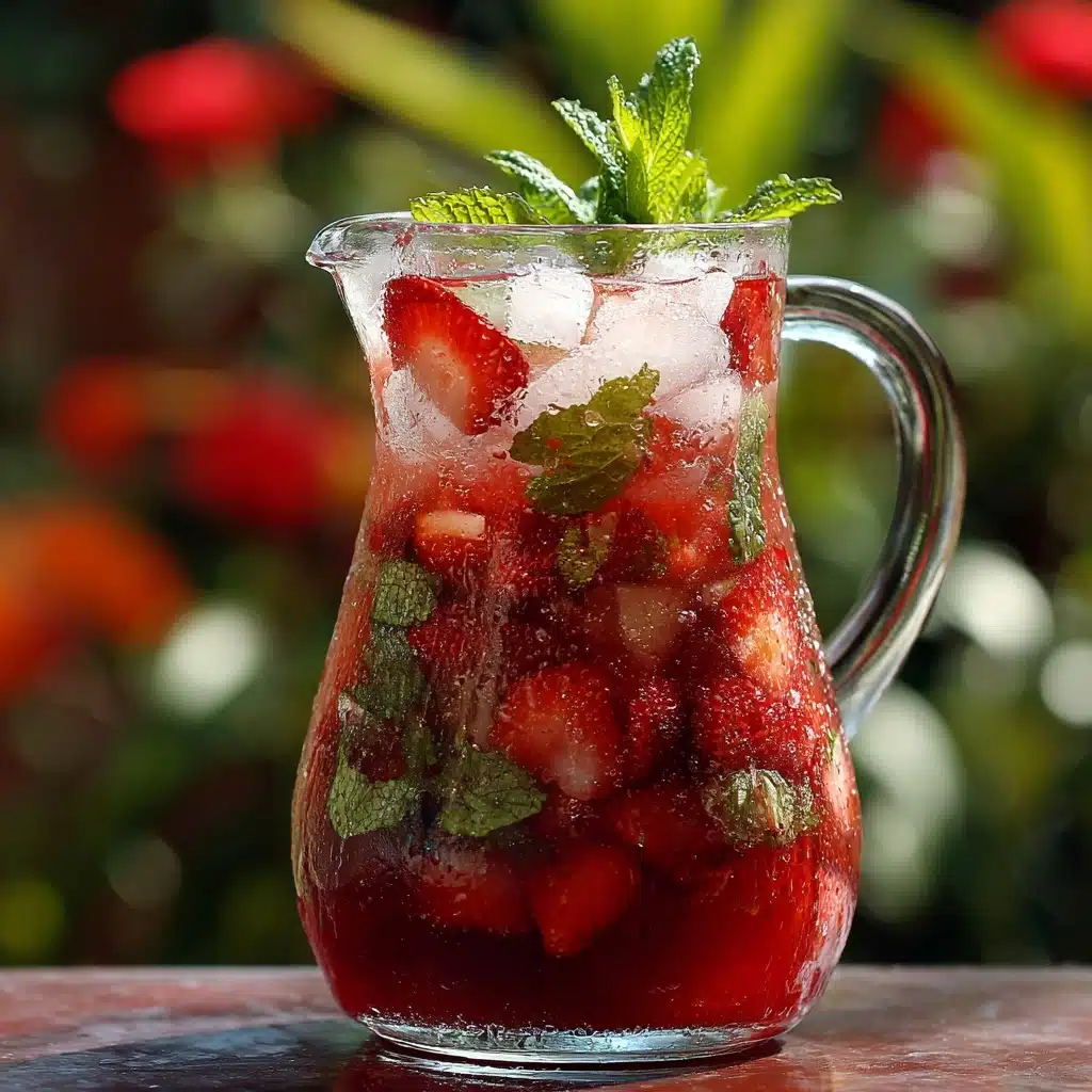 Strawberry Basil Lemonade Recipe - Recipe Image