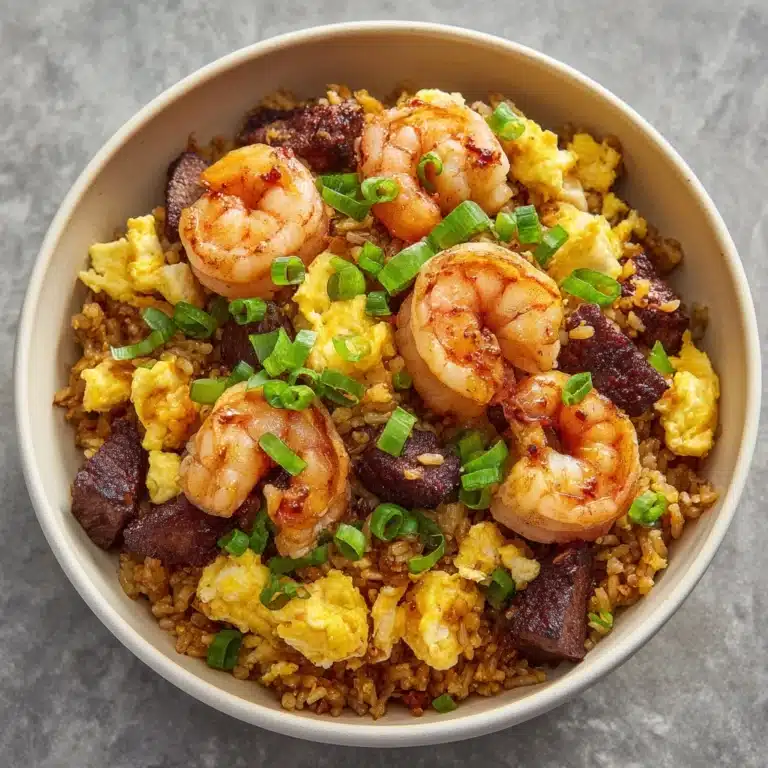 Shrimp and Steak Fried Rice Recipe
