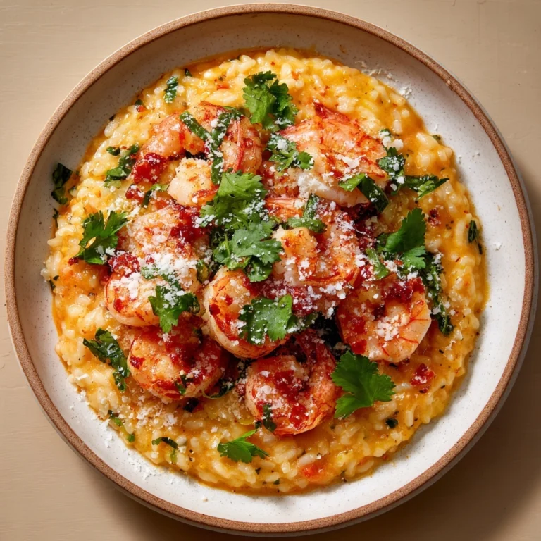 Red Curry Risotto with Shrimp Recipe