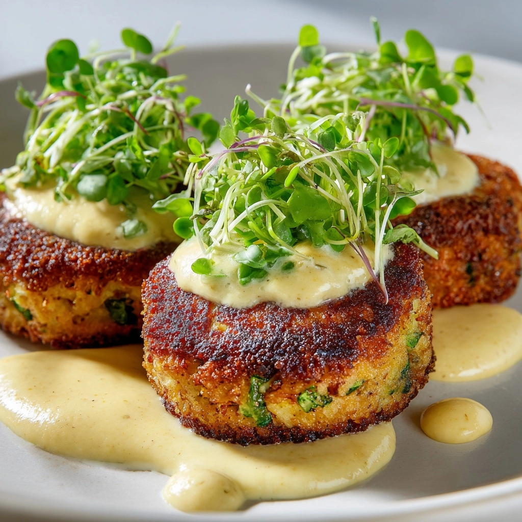 Saffron Risotto Cakes with Lemon Aioli Recipe - Recipe Image