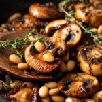 Wild Mushroom and White Bean Tagliatelle Recipe