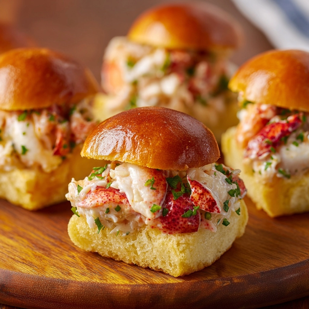 Sheet‑Pan Lobster Roll Sliders Recipe - Recipe Image