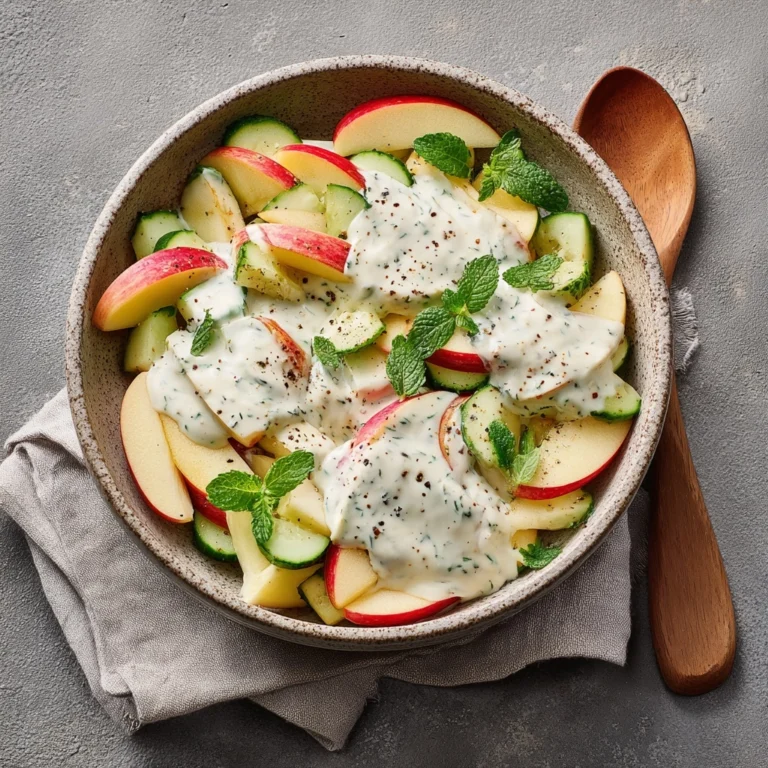 Apple Cucumber Salad Recipe