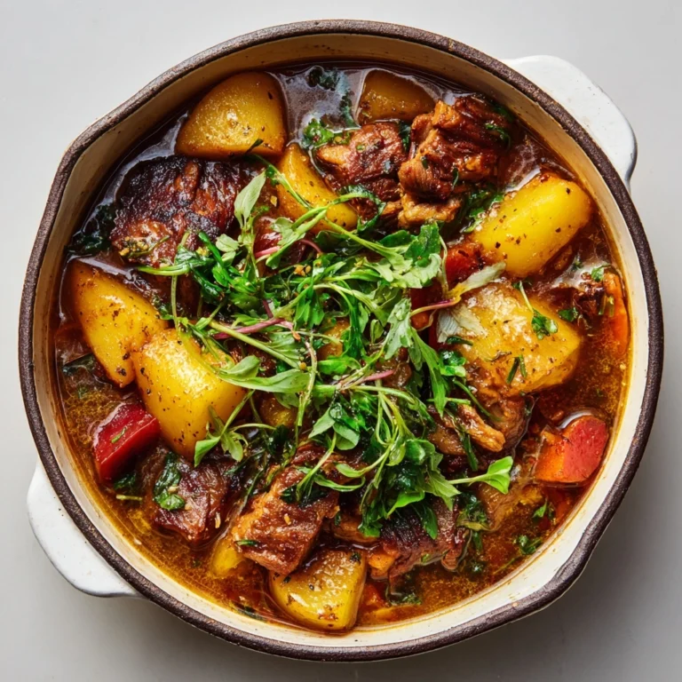 Persian Rhubarb and Herb Stew Recipe