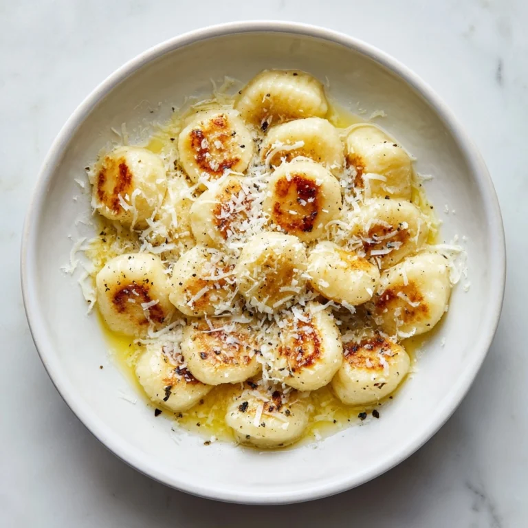 Toasted White Truffle Gnocchi Recipe