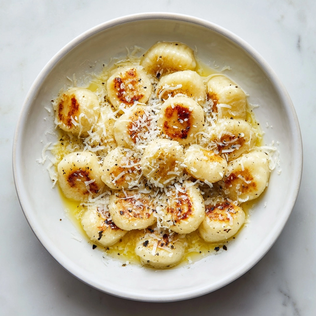 Toasted White Truffle Gnocchi Recipe