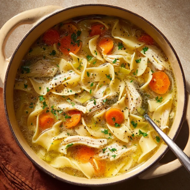 Classic Chicken Noodle Soup Recipe