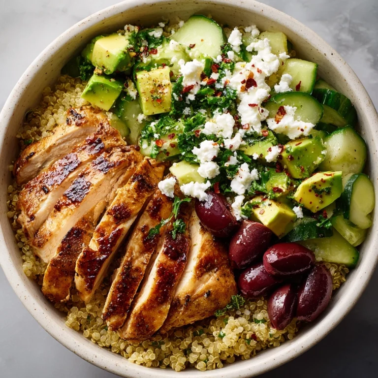 Greek Chicken Power Bowl Recipe