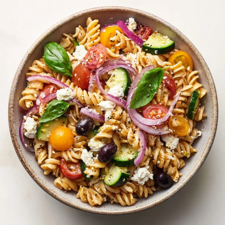 Easy High-Protein Pasta Salad Recipe
