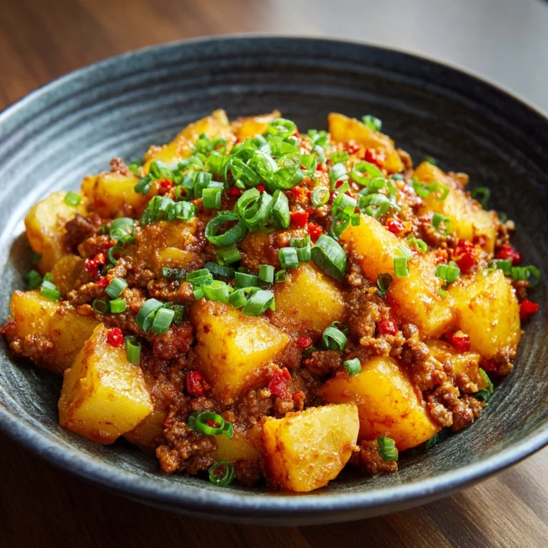 Ground Beef and Potatoes Casserole Recipe
