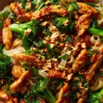 Thai Rice Noodle Stir Fry Recipe