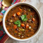 Easy Black Bean Salsa Soup Recipe