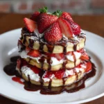 Strawberry Nutella Crepe Cake Recipe