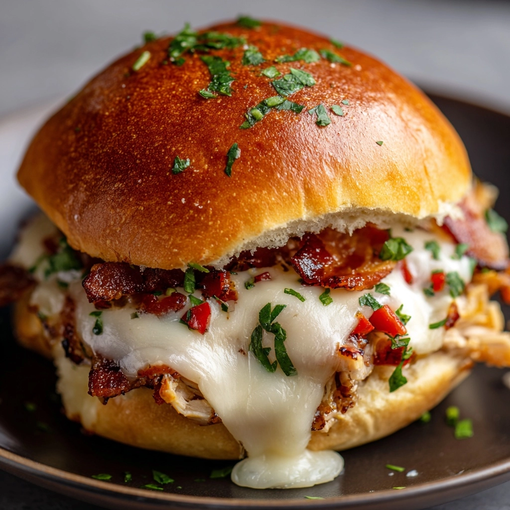 Kentucky Hot Brown Sliders Recipe - Recipe Image