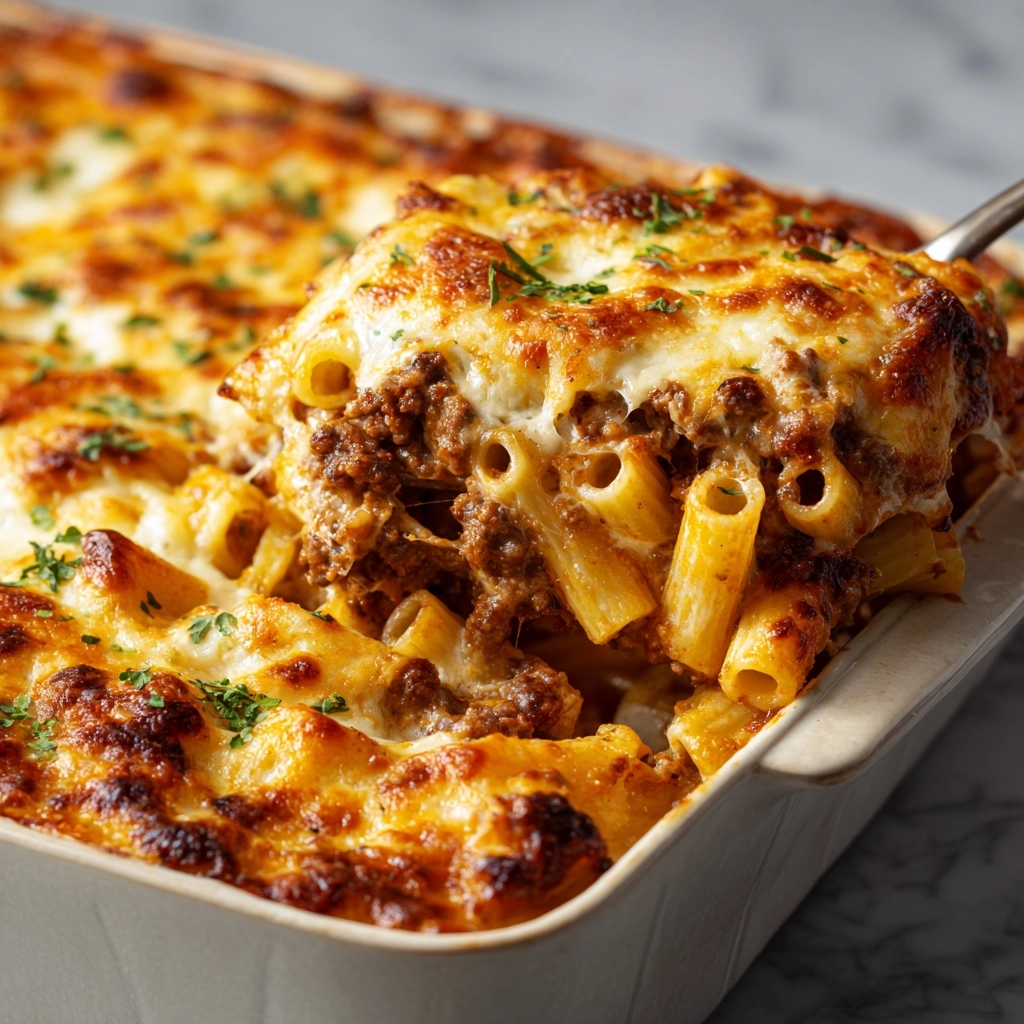 Baked Ziti Recipe - Recipe Image