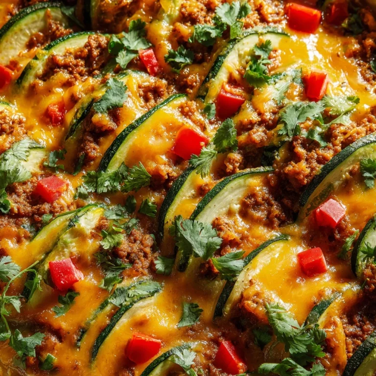 One-Pan Taco Zucchini Skillet Recipe