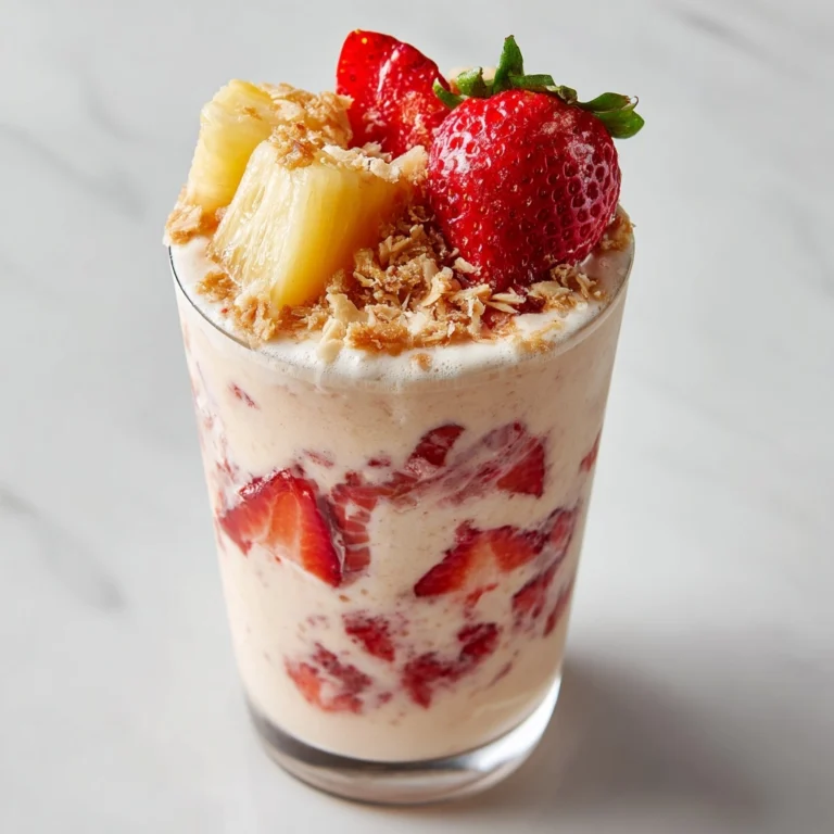 Strawberry Piña Colada Smoothie Recipe