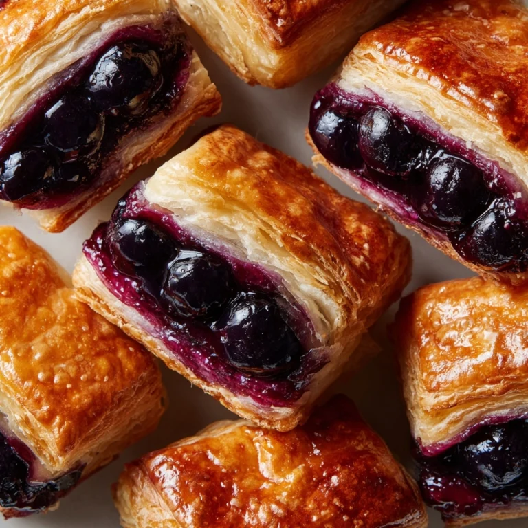 Crispy Blueberry Cream Cheese Rolls Recipe