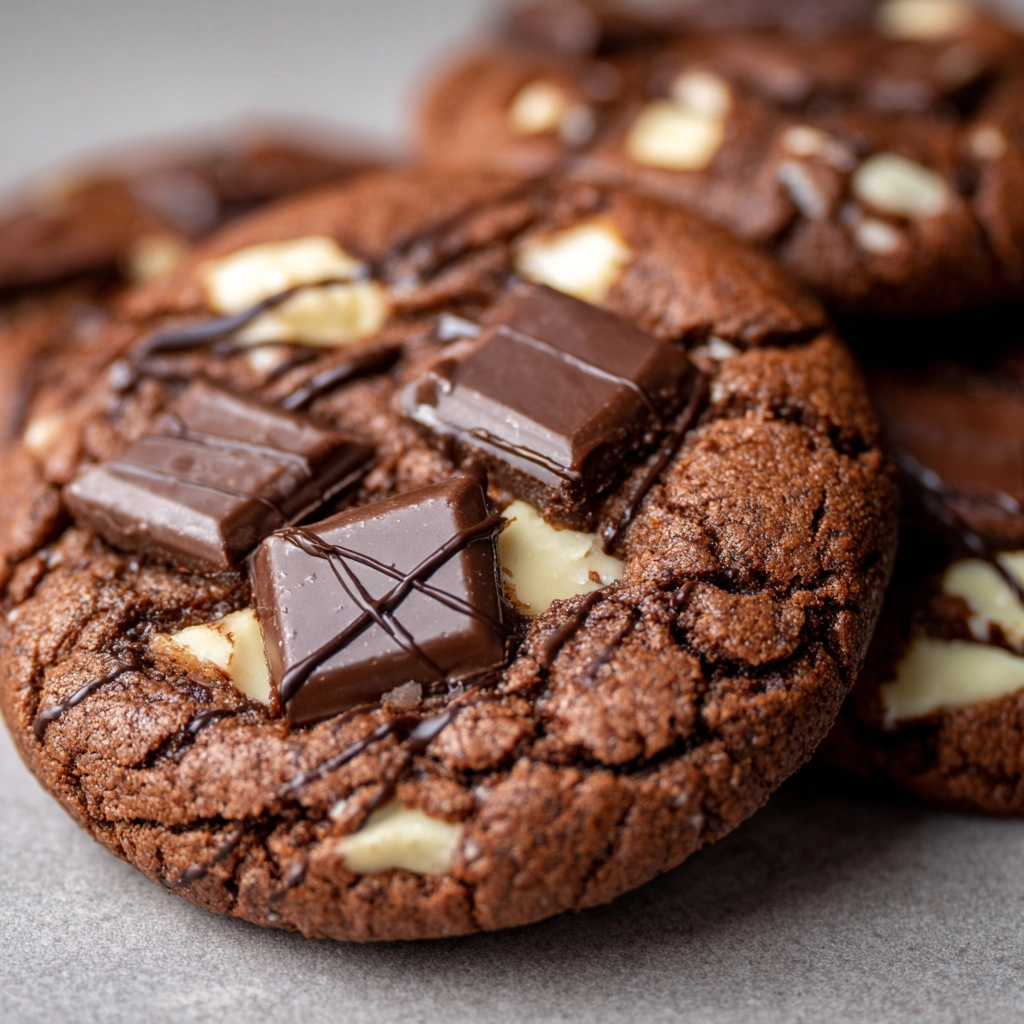 Chocolate Andes Mint Cookies Recipe - Recipe Image